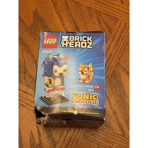 LEGO Brickheadz 40627 Sonic The Hedgehog. New & factory sealed